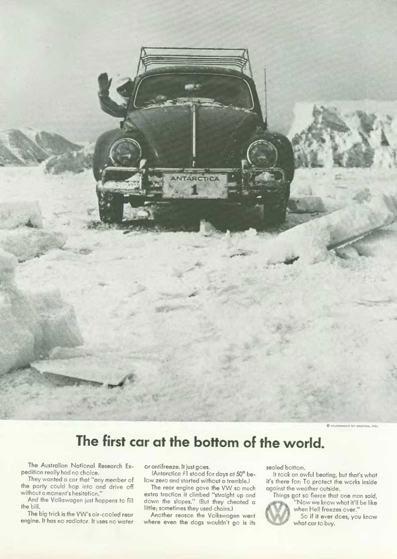 Illustration for article titled Antarctica 1 Volkswagen Gallery